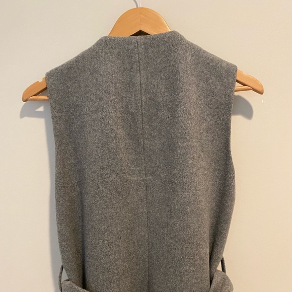 Gray Zara sleeveless trench - Picture 3 of 5